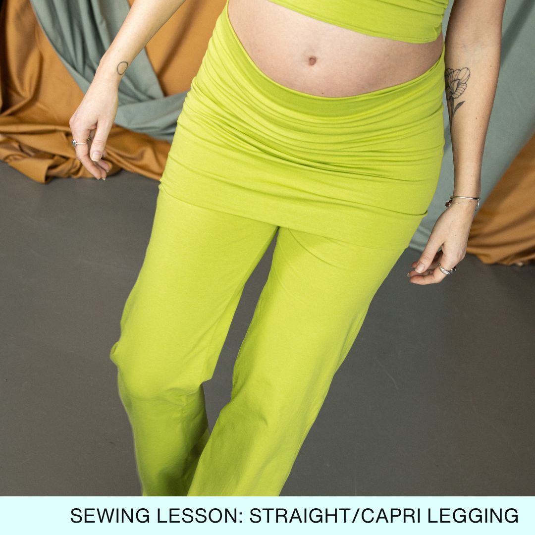 Sewing Lesson: Straight or Capri Leggings - Image 2