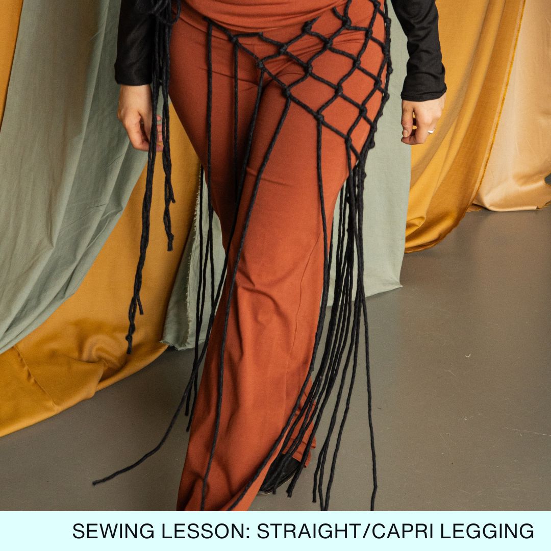 Sewing Lesson: Straight or Capri Leggings - Image 5
