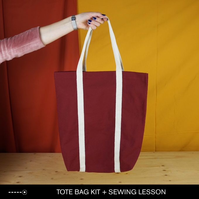 Beginner-Naailes: Tote Bag