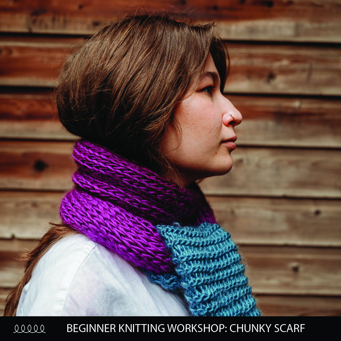 Beginner Breiworkshop: Chunky Sjaal