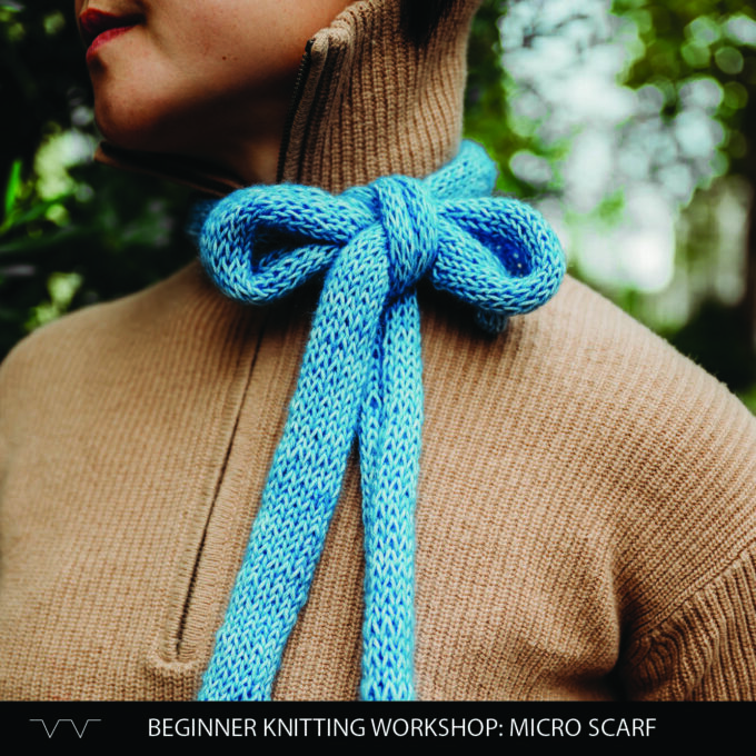 Beginner-Breiworkshop: Micro-Sjaal