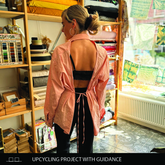 Own Upcycling Project in the Sewing Café with Guidance