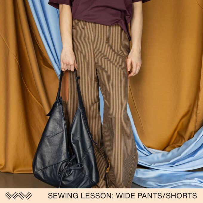 Naailes: wijde broek of shorts